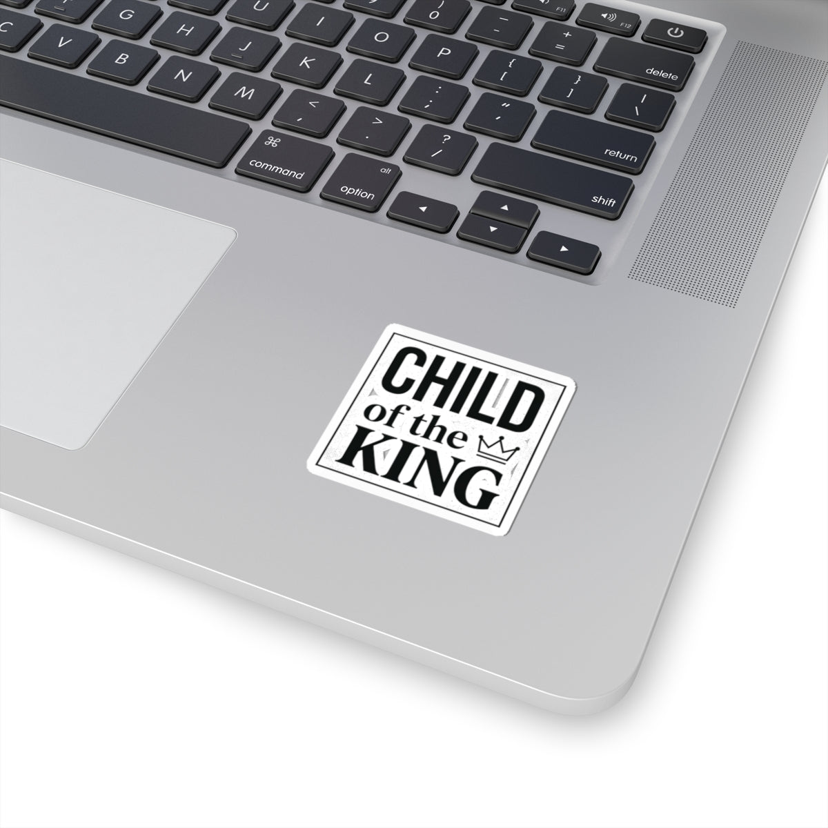 Child of the King Sticker | faith streetwear, bold type