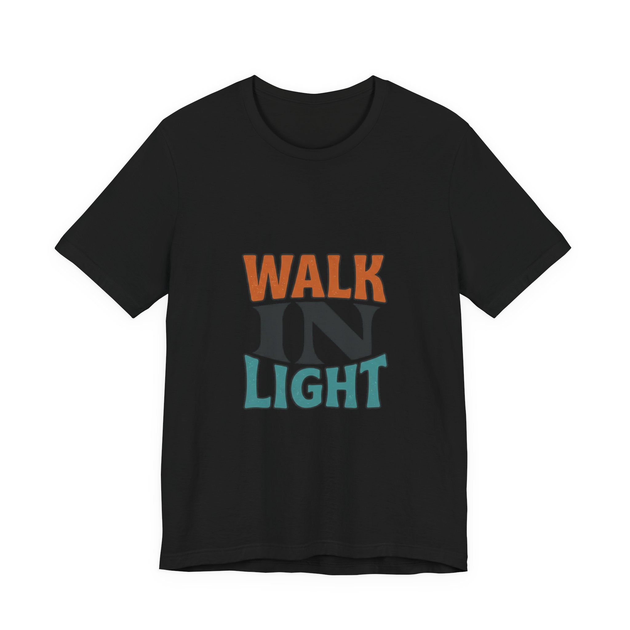 Walk In Light Tee | faith streetwear, washed vintage bold type