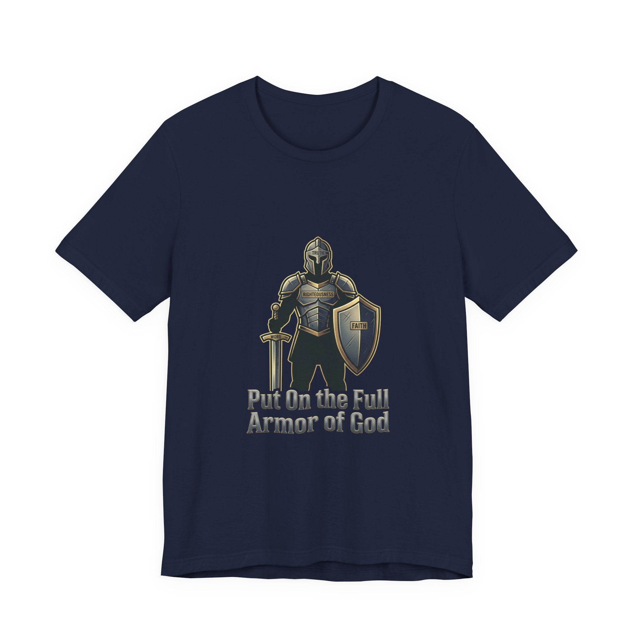 Armor of God Tee | faith streetwear, bold type