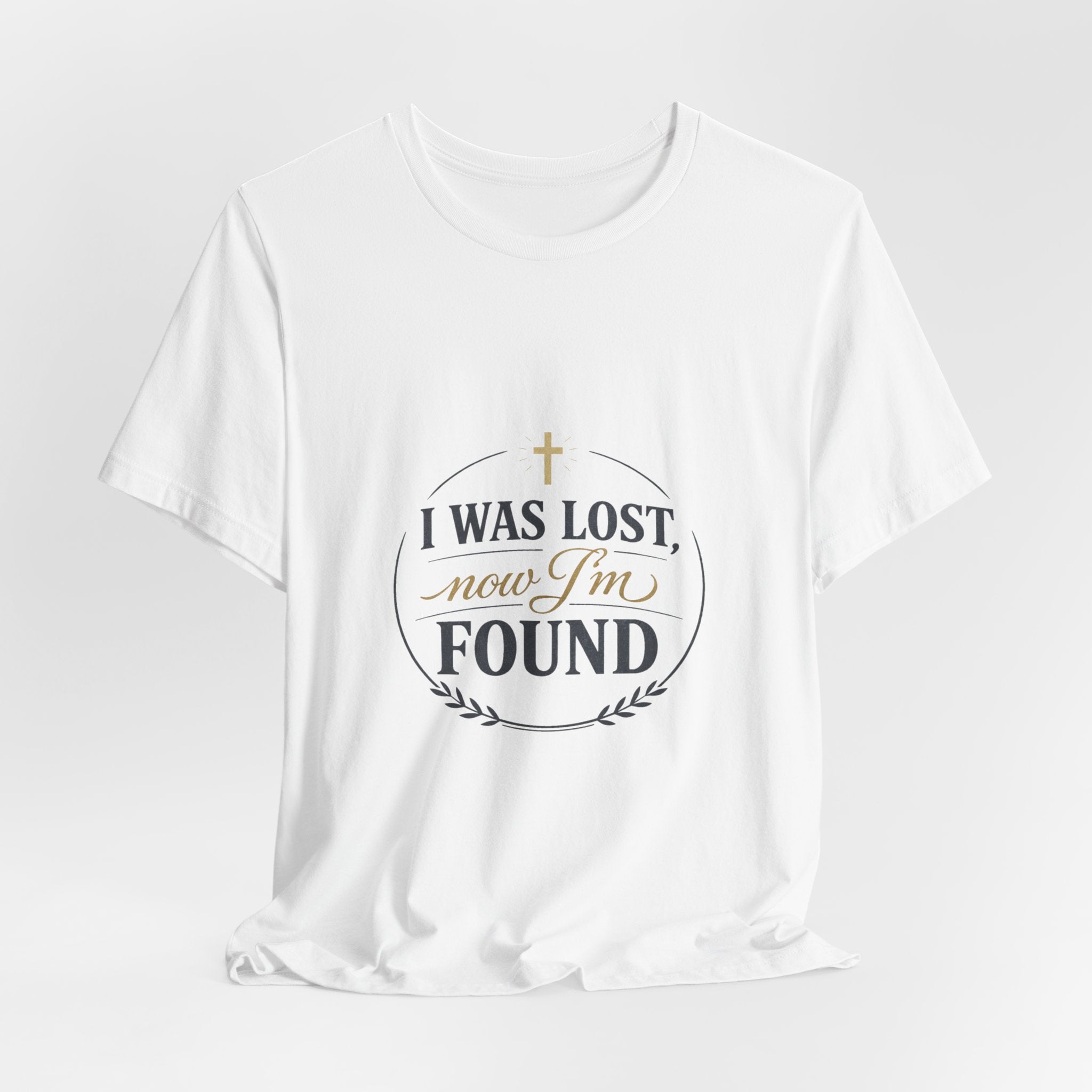 I Was Lost Now I’m Found Tee | faith streetwear, vintage washed