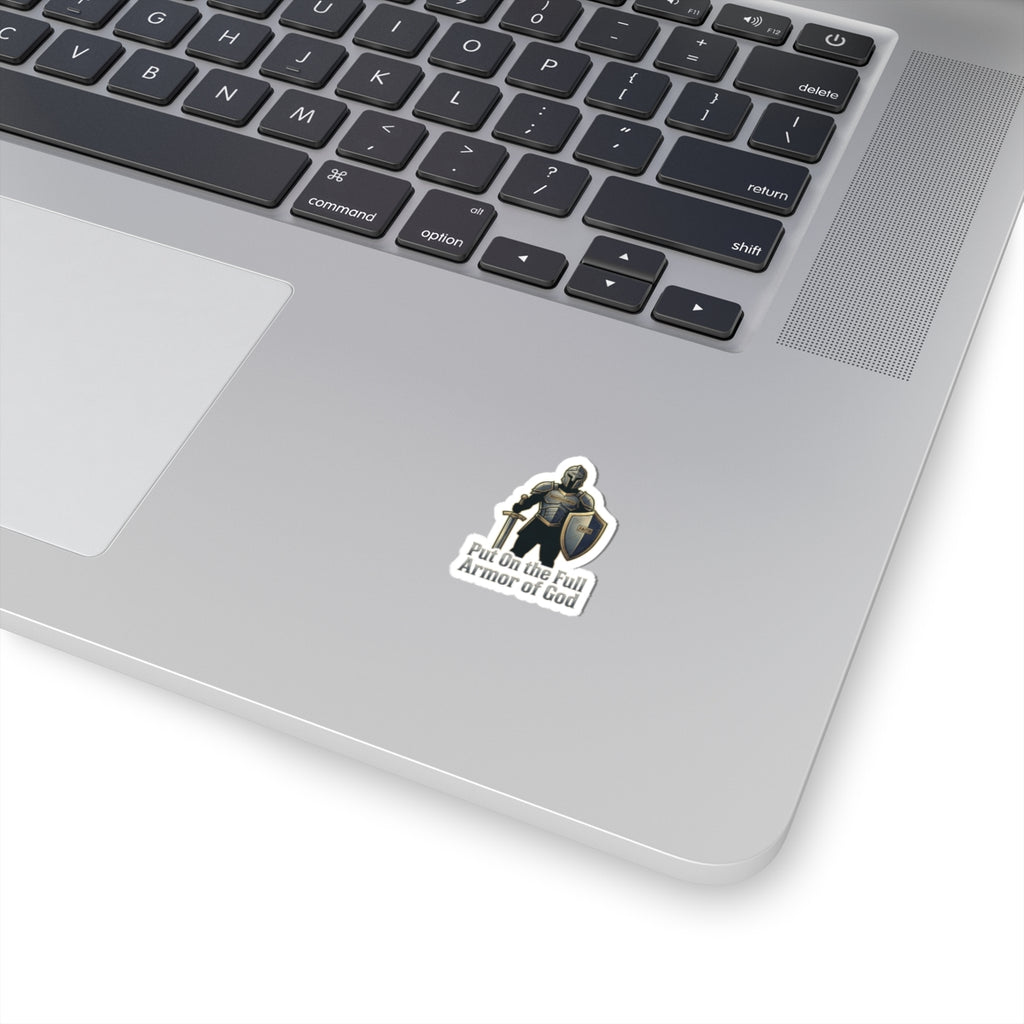 Armor of God Sticker | Christian Streetwear, Bold Type, Testimony Decal