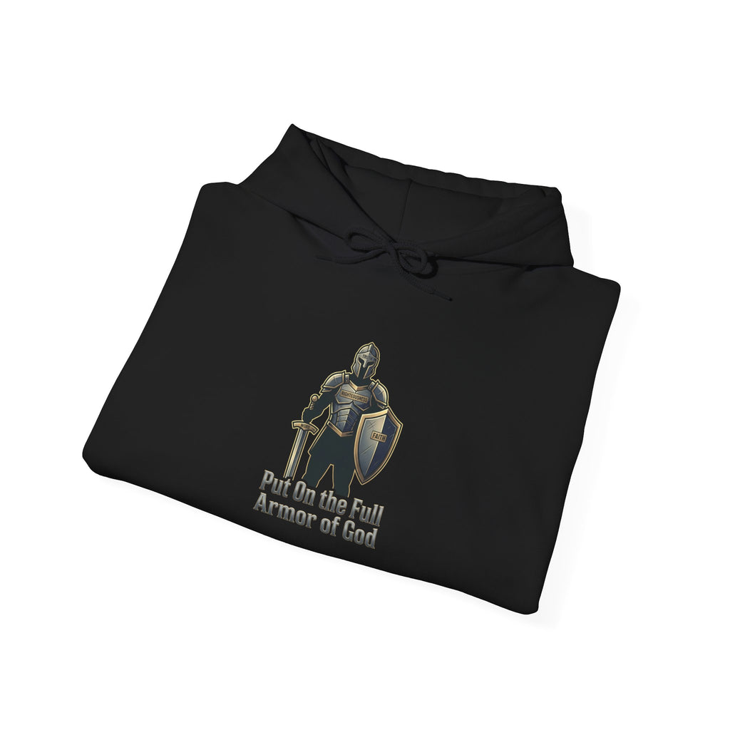Armor of God Hoodie | faith streetwear, bold type