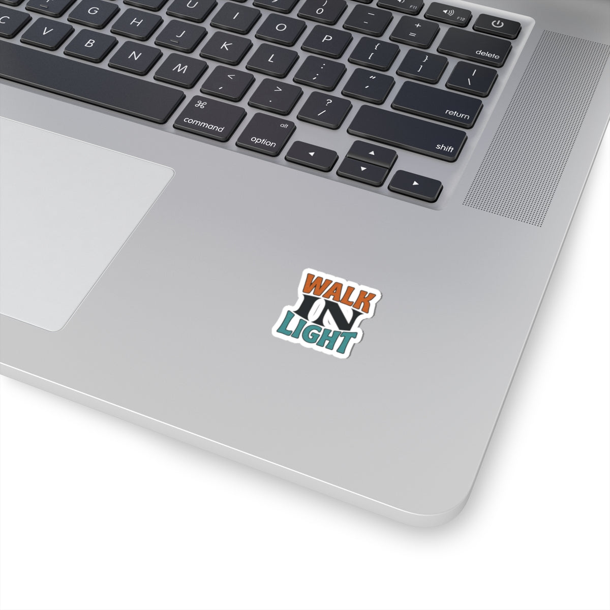 Walk In Light Sticker | faith streetwear, bold type