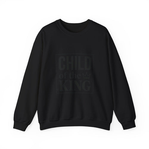 Child of the King Sweatshirt | faith streetwear, bold type, washed vintage