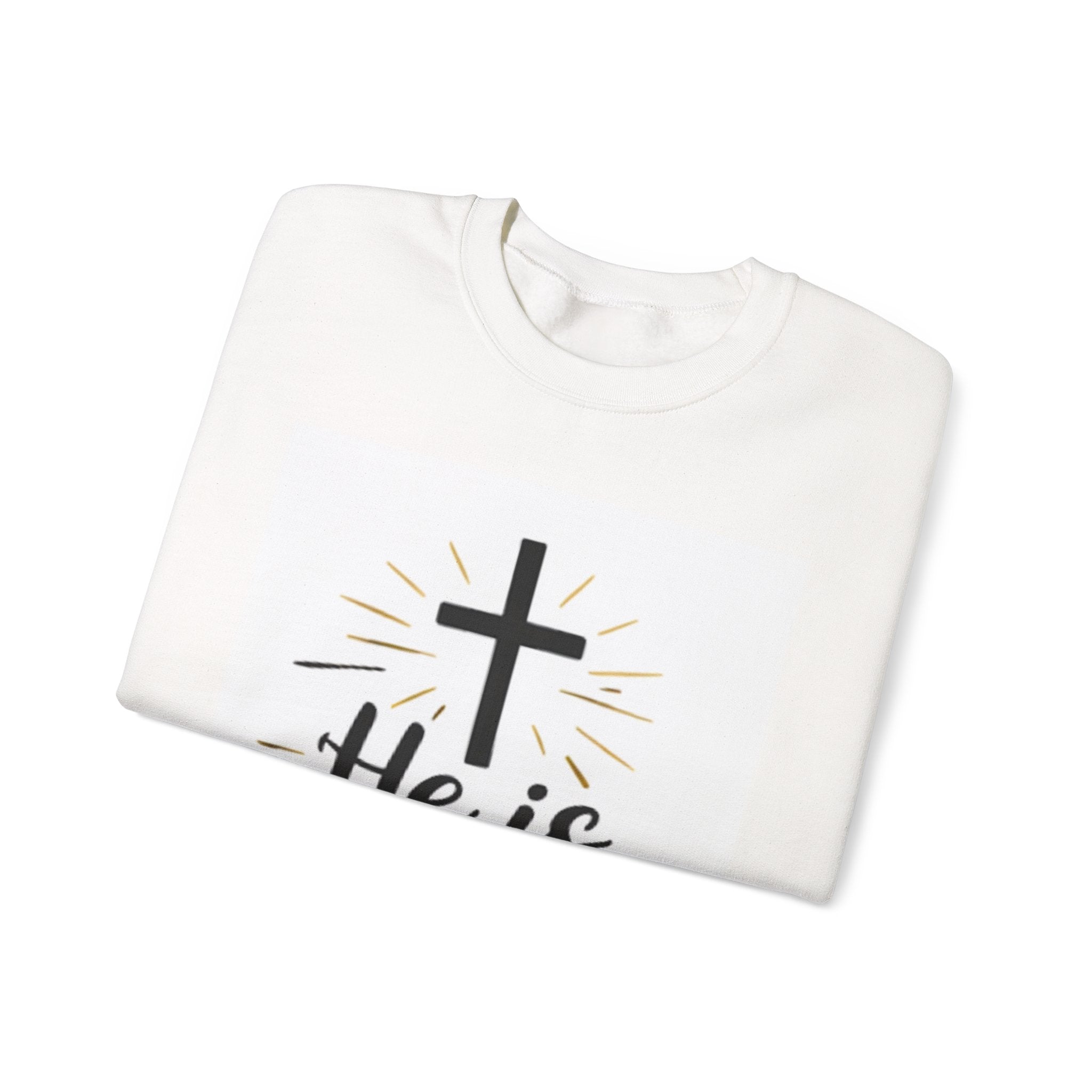 He Is Risen Crewneck Sweatshirt – Christian Pullover