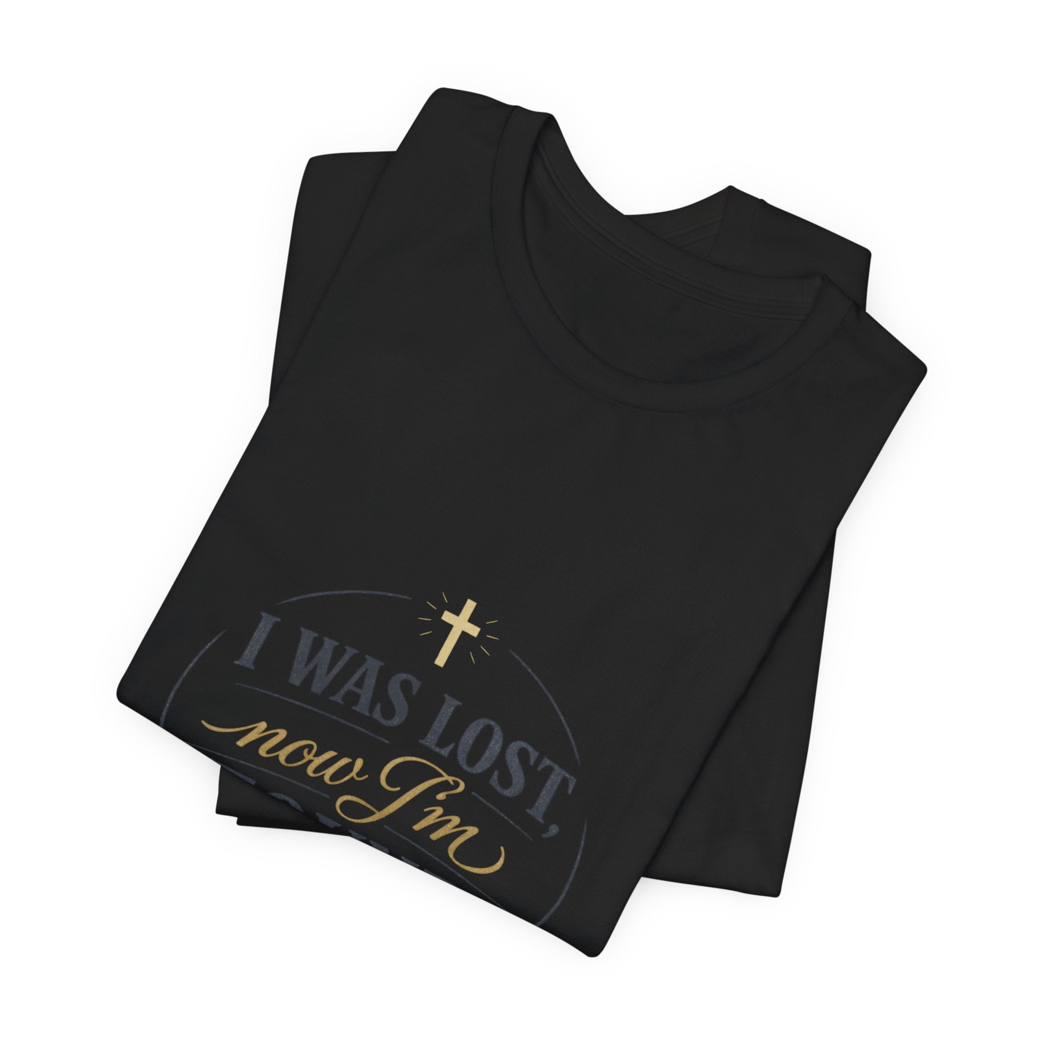 I Was Lost Now I’m Found Tee | faith streetwear, vintage washed