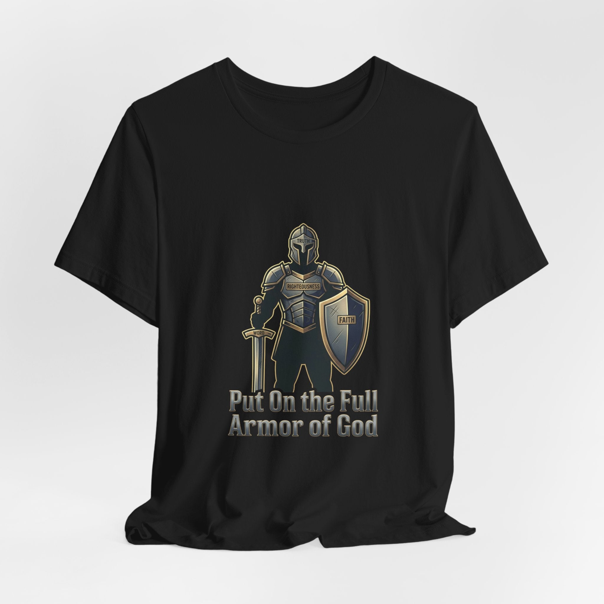 Armor of God Tee | faith streetwear, bold type