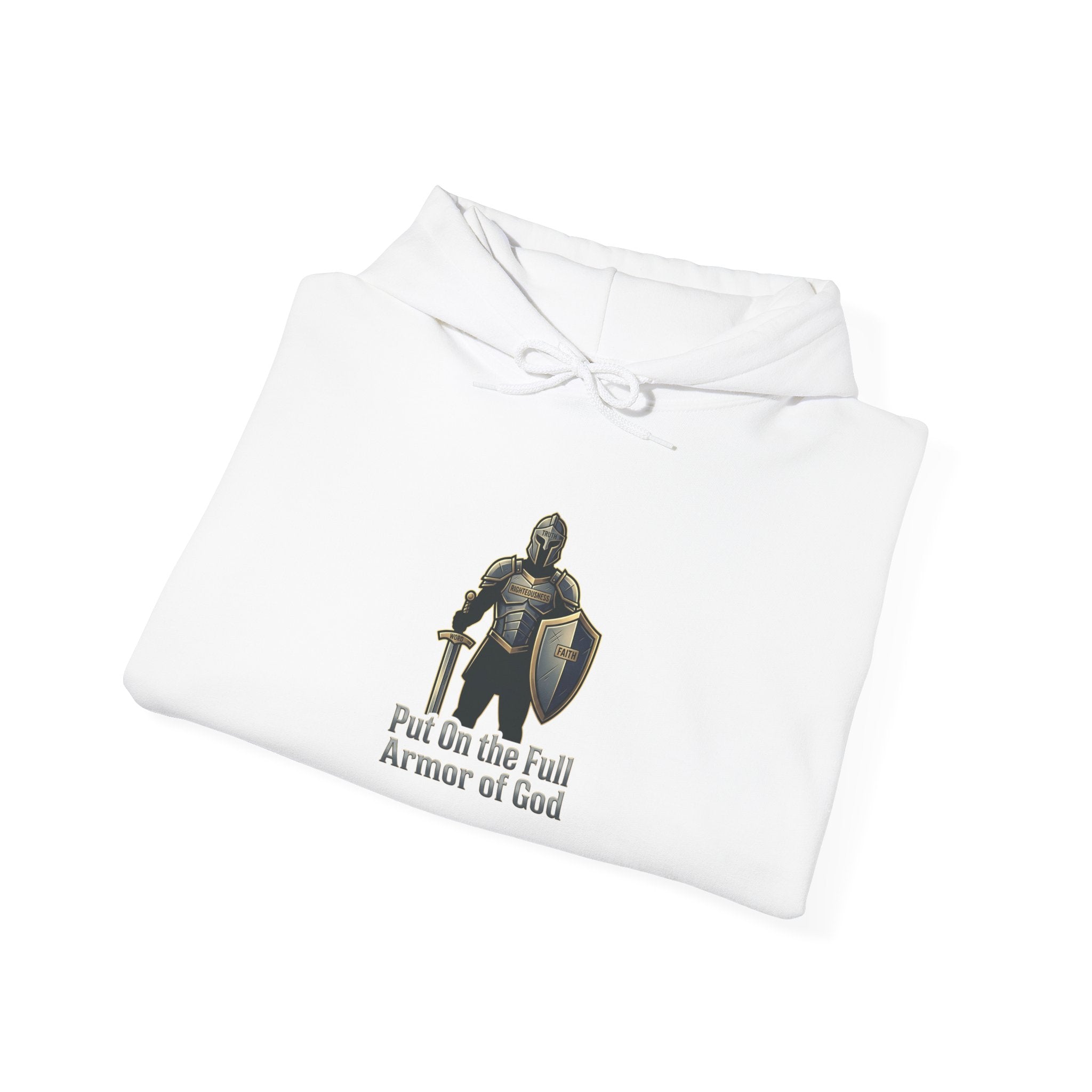 Armor of God Hoodie | faith streetwear, bold type