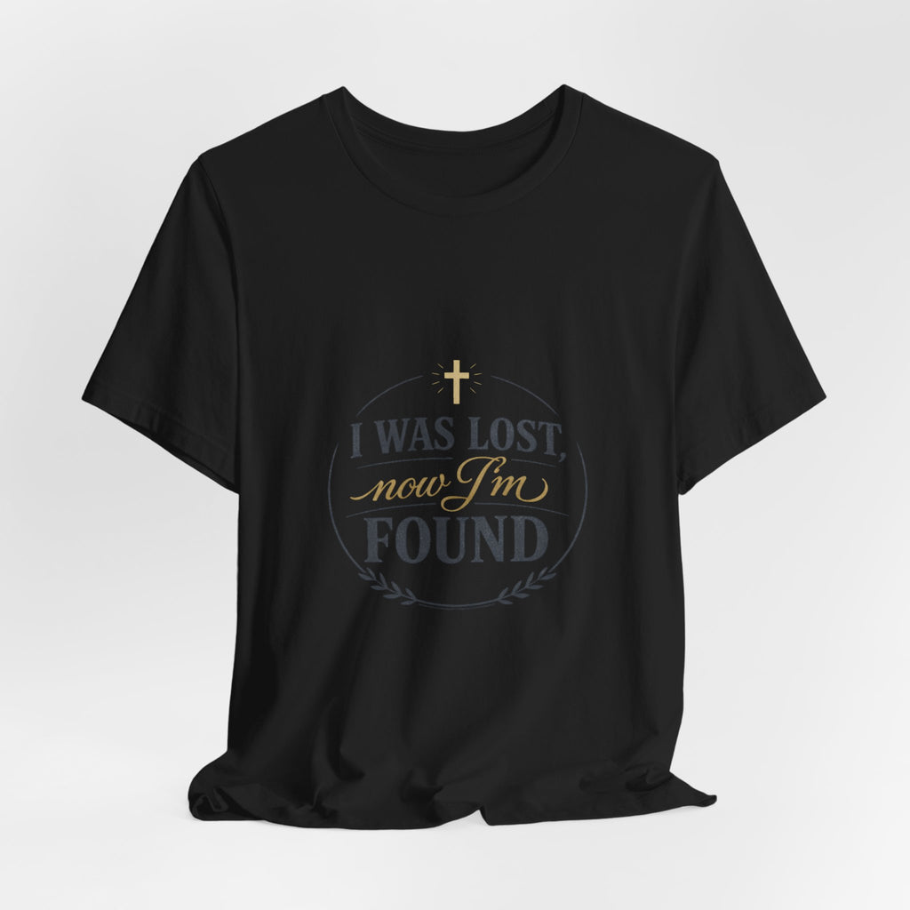 I Was Lost Now I’m Found Tee | faith streetwear, vintage washed