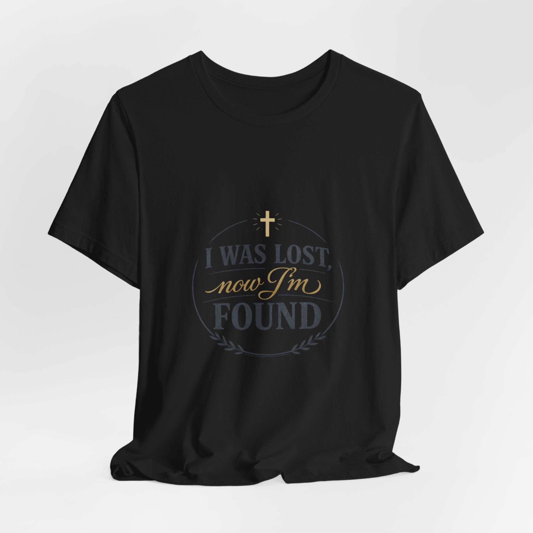 I Was Lost Now I’m Found Tee | faith streetwear, vintage washed