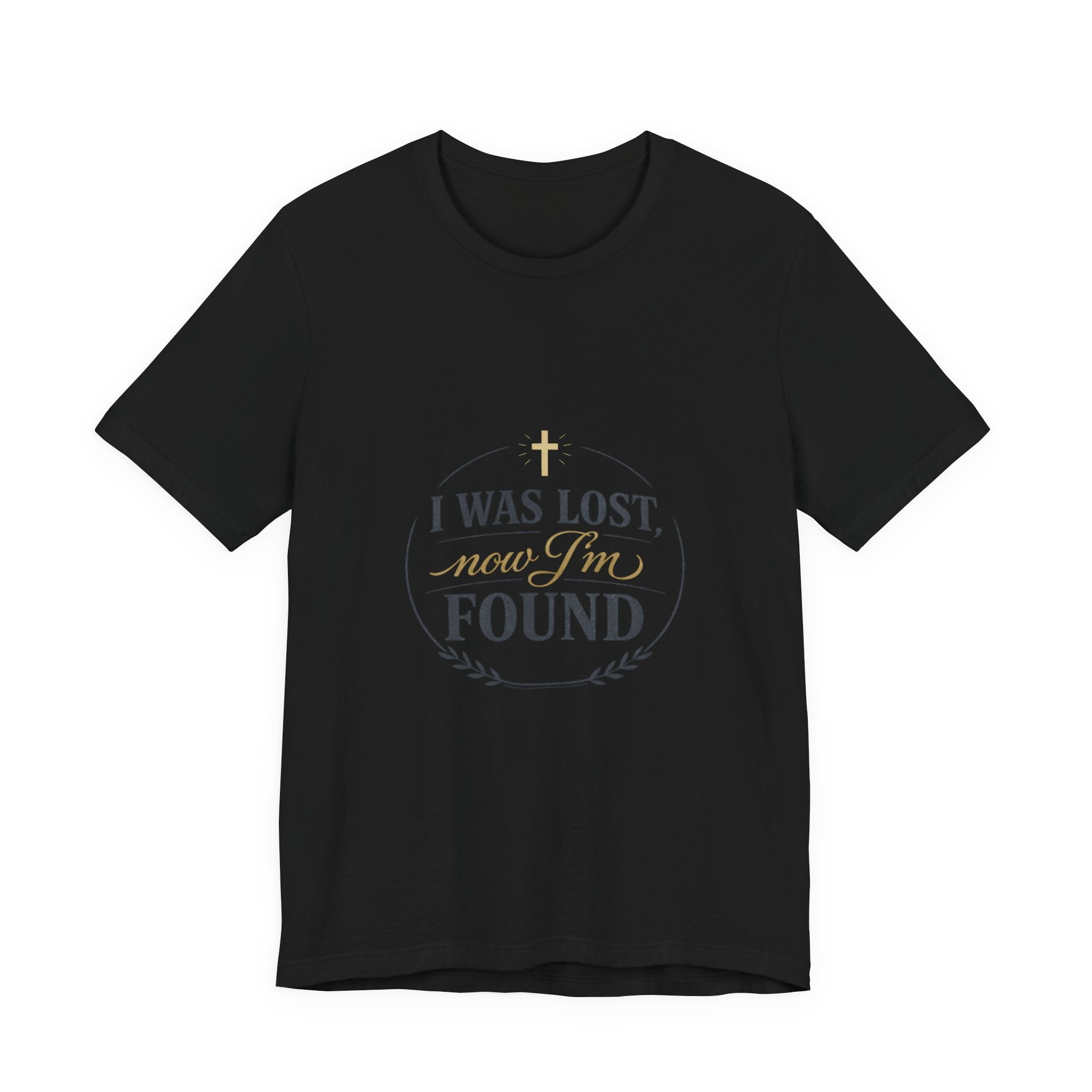 I Was Lost Now I’m Found Tee | faith streetwear, vintage washed