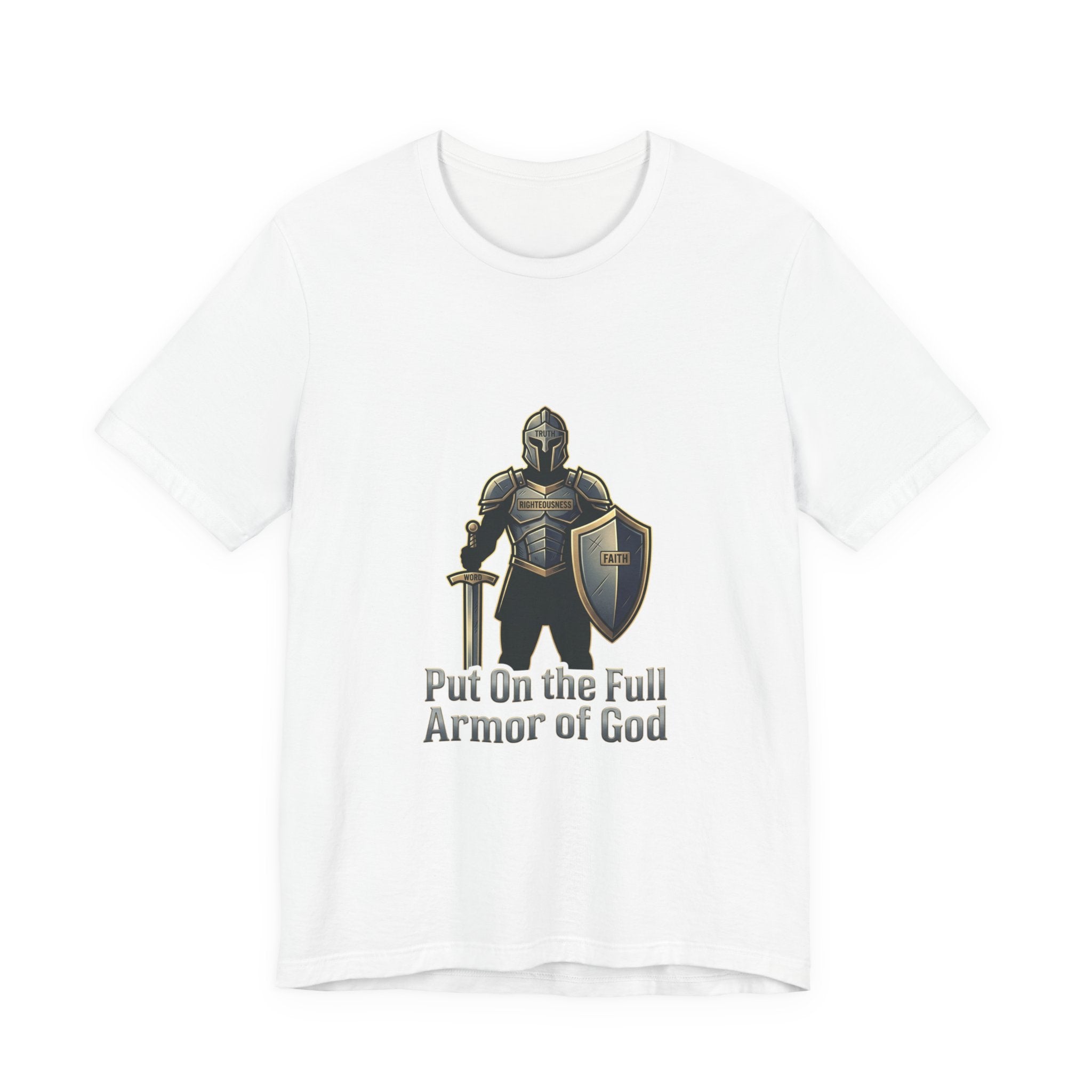 Armor of God Tee | faith streetwear, bold type