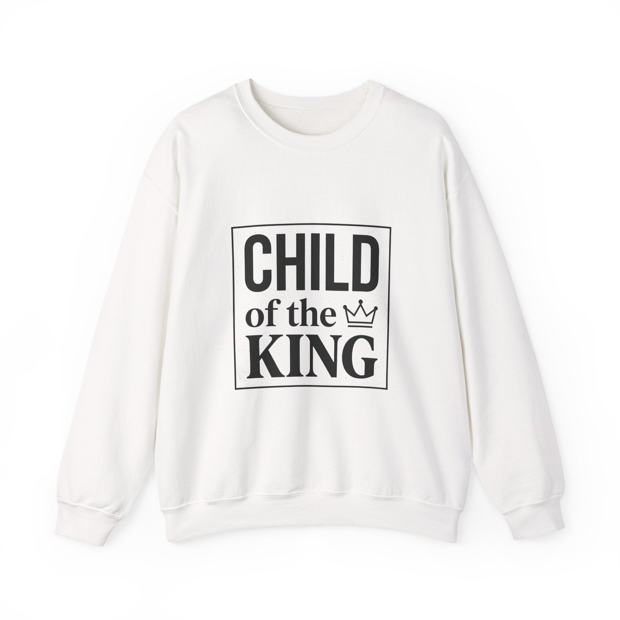 Child of the King Sweatshirt | faith streetwear, bold type, washed vintage