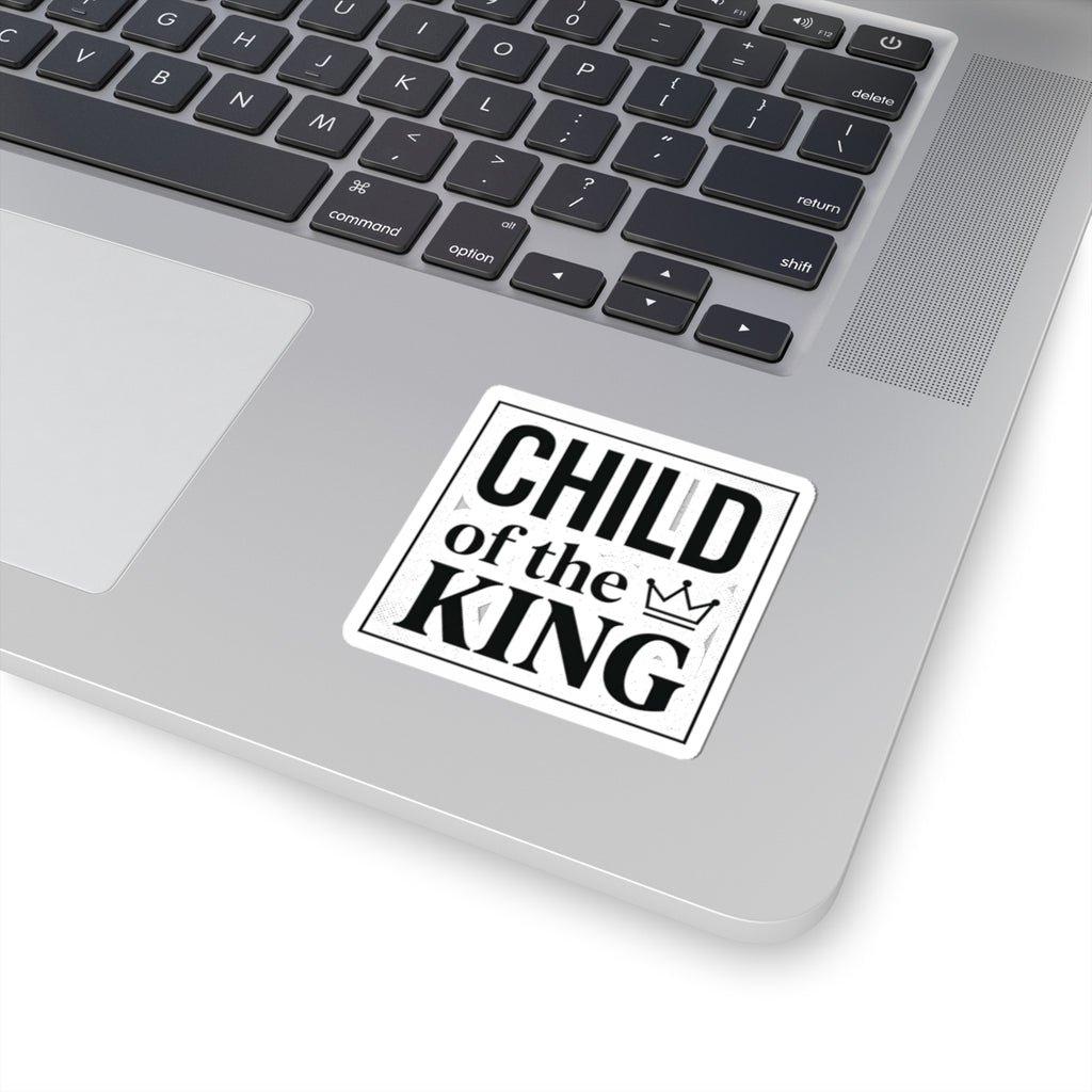 Child of the King Sticker | faith streetwear, bold type