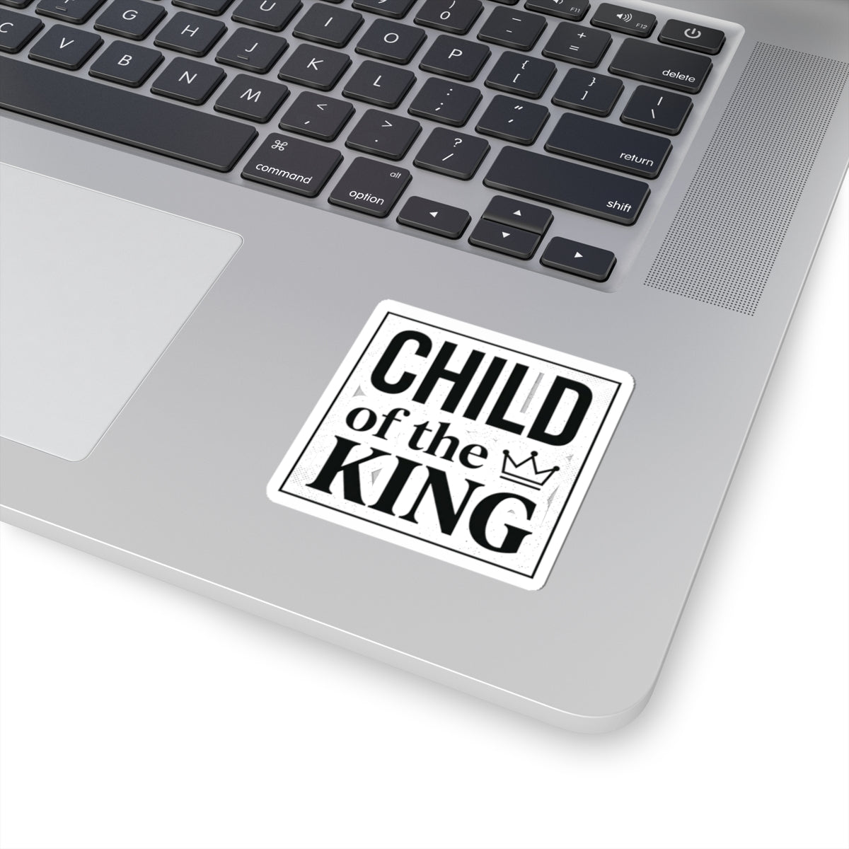 Child of the King Sticker | faith streetwear, bold type