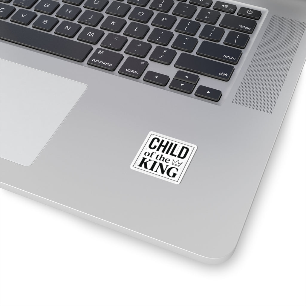 Child of the King Sticker | faith streetwear, bold type