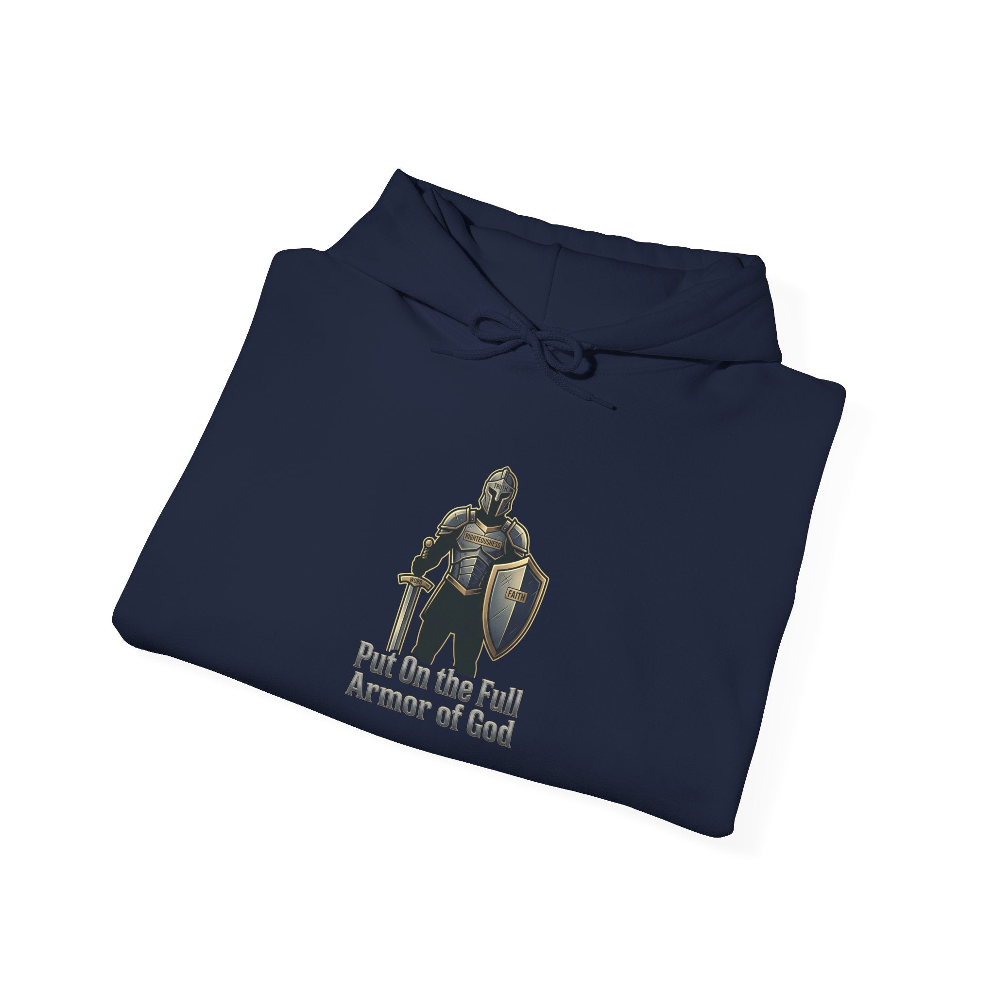 Armor of God Hoodie | faith streetwear, bold type