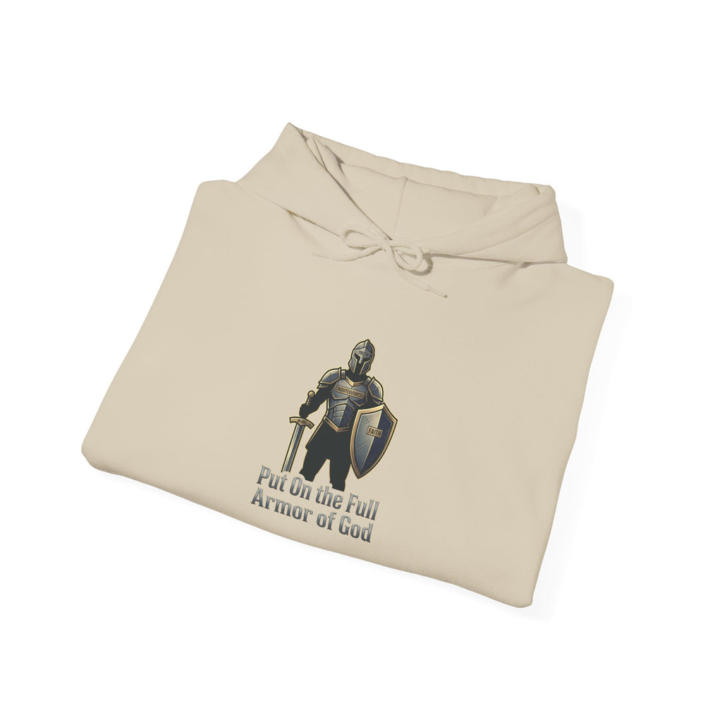Armor of God Hoodie | faith streetwear, bold type