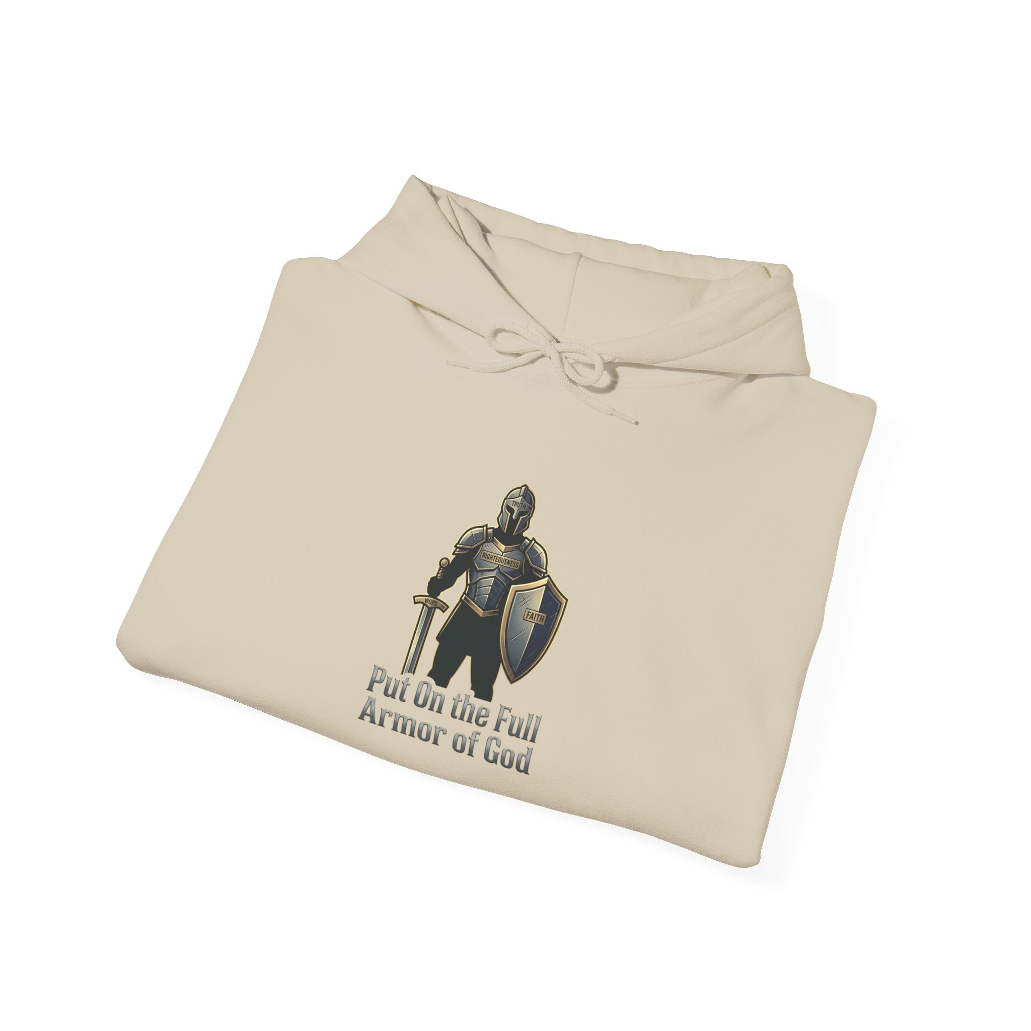 Armor of God Hoodie | faith streetwear, bold type