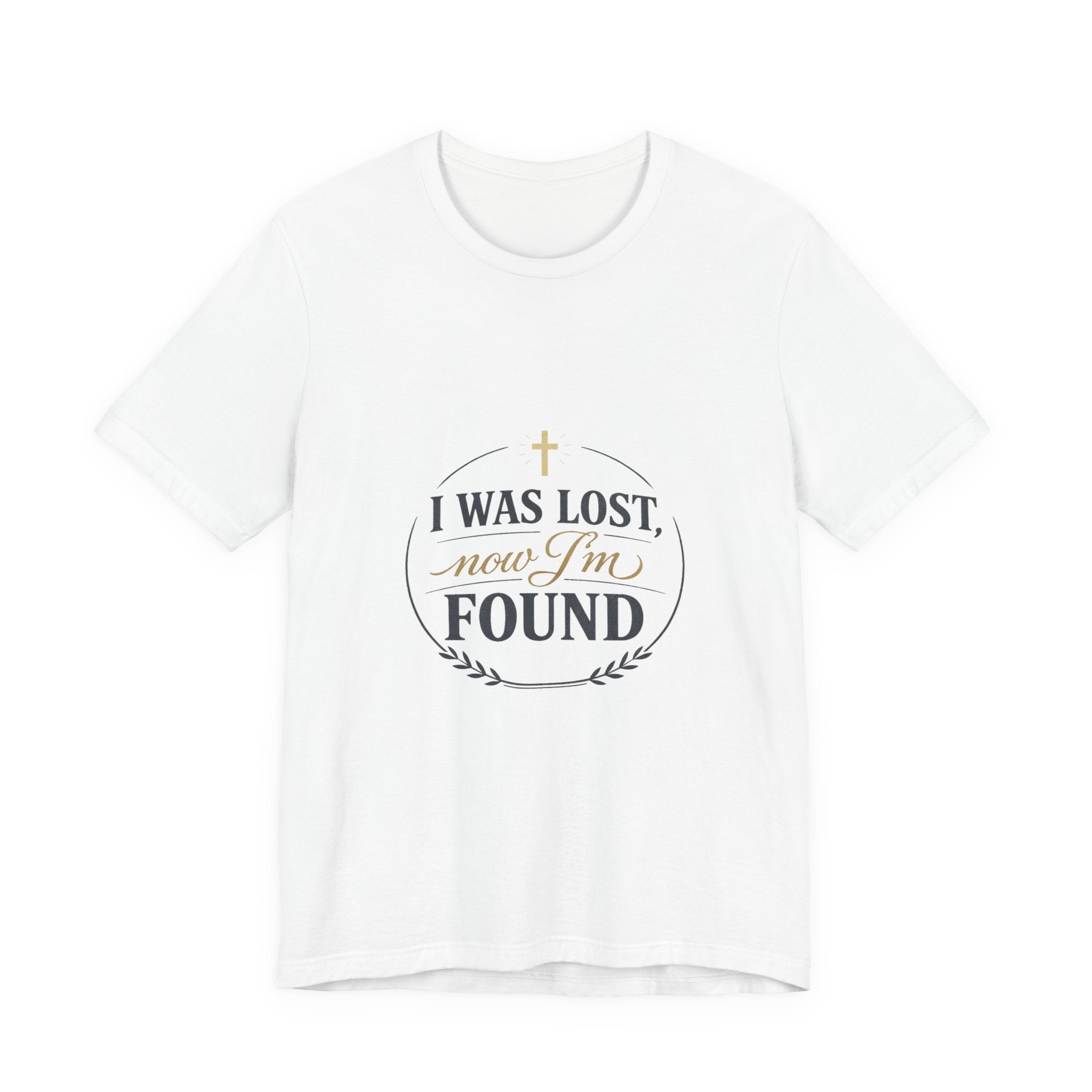 I Was Lost Now I’m Found Tee | faith streetwear, vintage washed