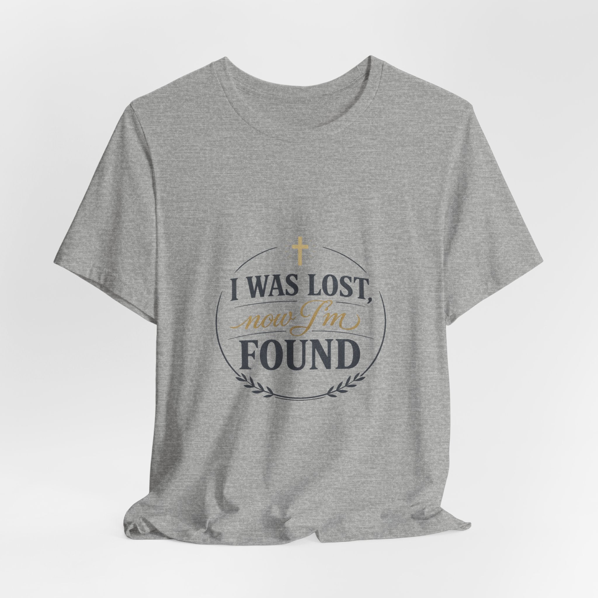 I Was Lost Now I’m Found Tee | faith streetwear, vintage washed