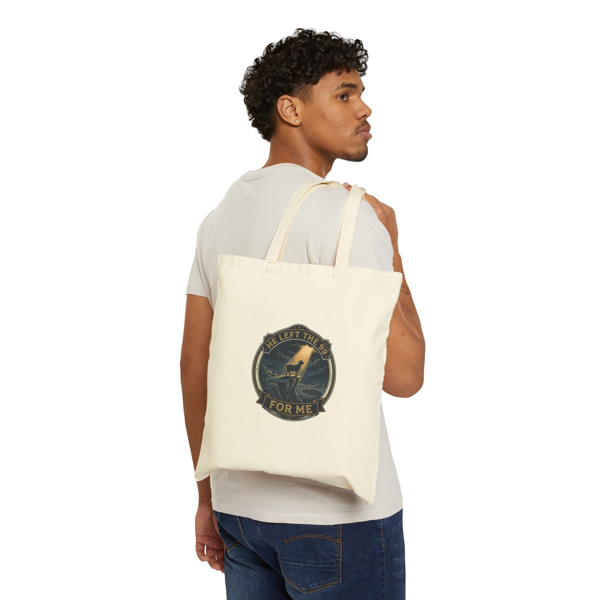 Testimony Vintage Badge Tote | faith streetwear, washed vintage