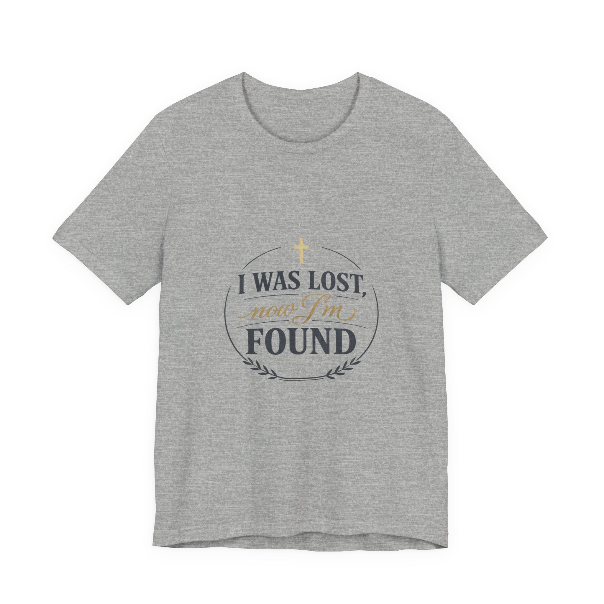 I Was Lost Now I’m Found Tee | faith streetwear, vintage washed