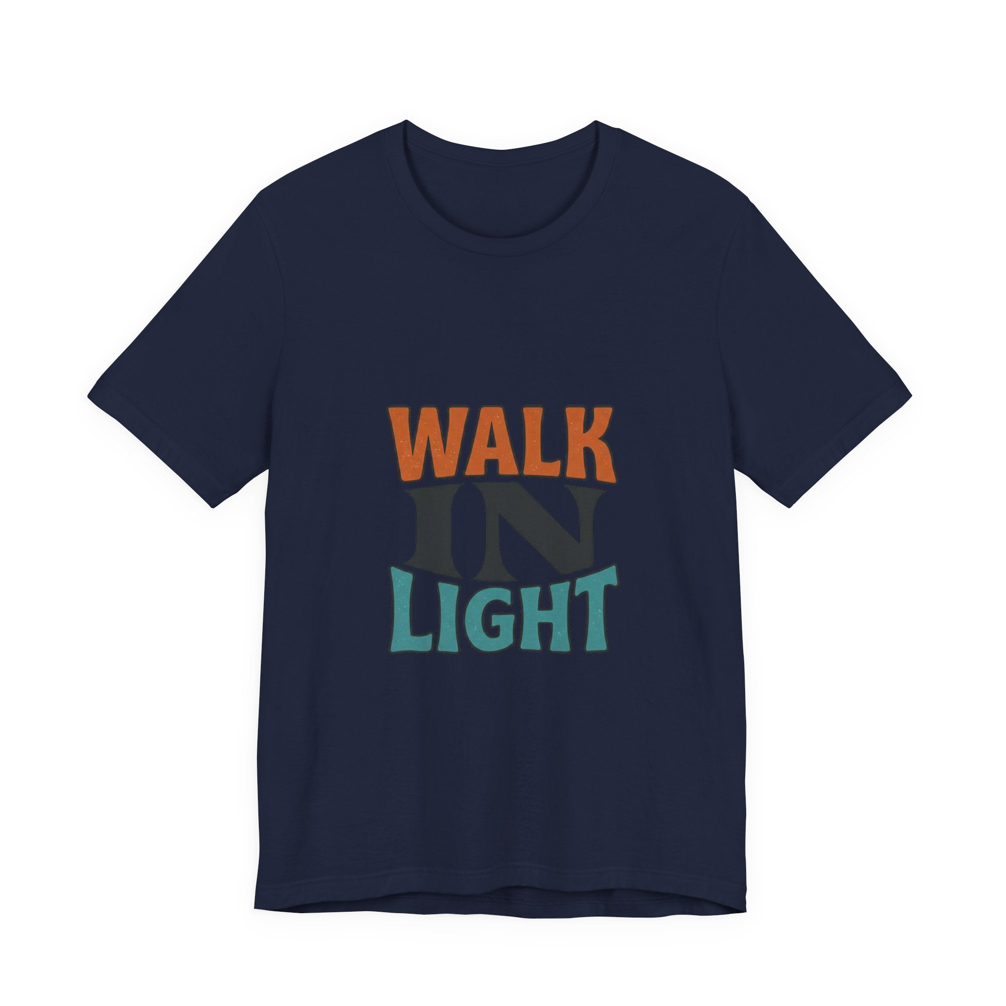 Walk In Light Tee | faith streetwear, washed vintage bold type
