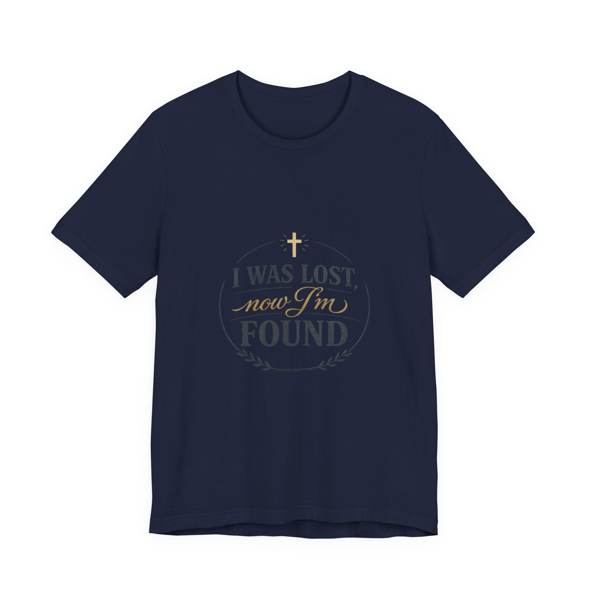 I Was Lost Now I’m Found Tee | faith streetwear, vintage washed