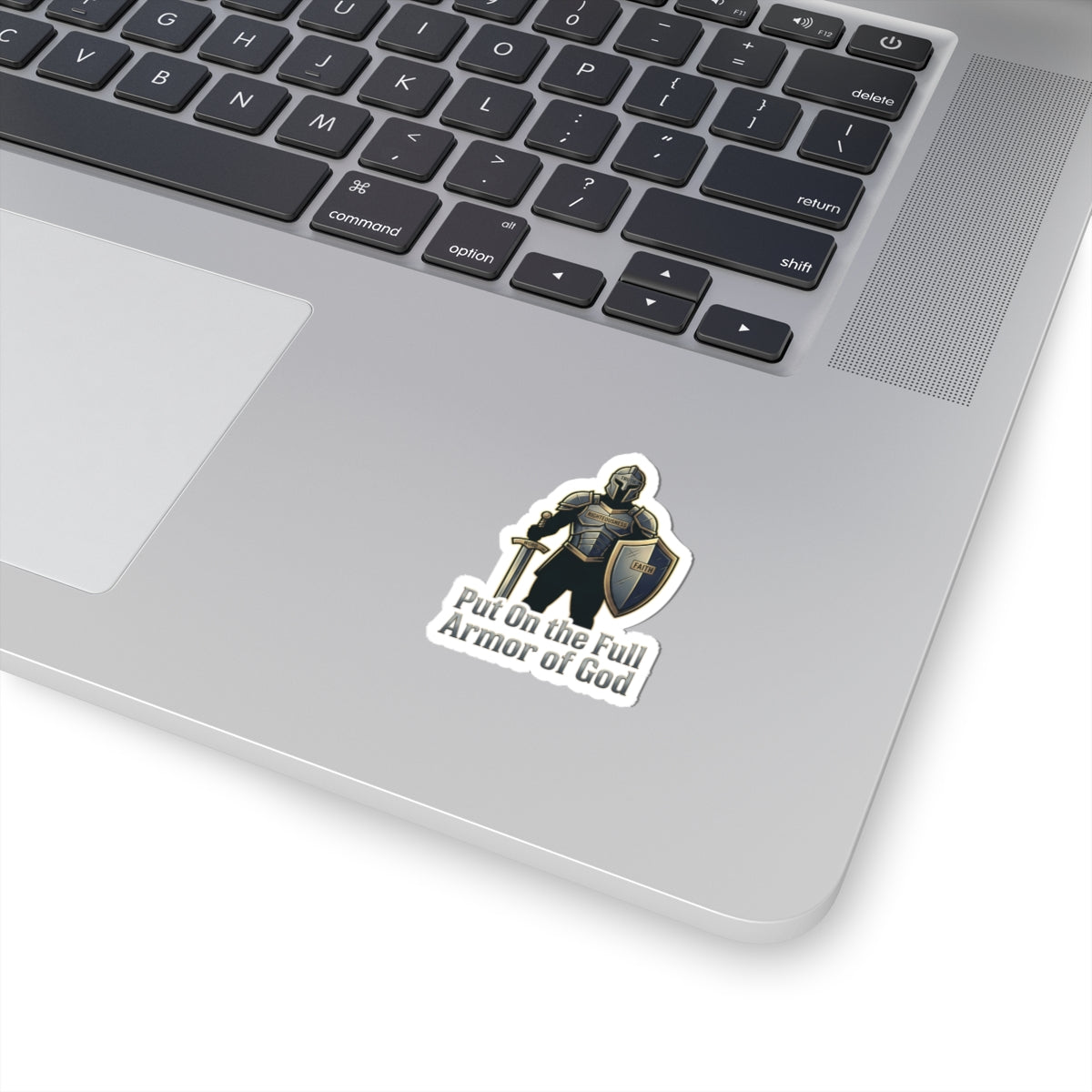 Armor of God Sticker | Christian Streetwear, Bold Type, Testimony Decal