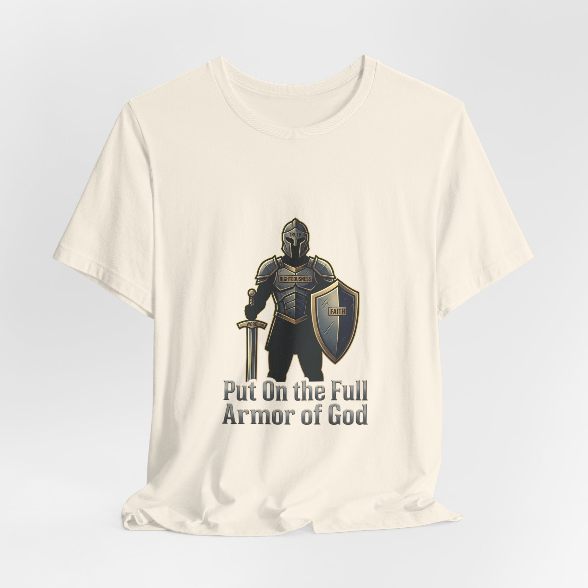 Armor of God Tee | faith streetwear, bold type