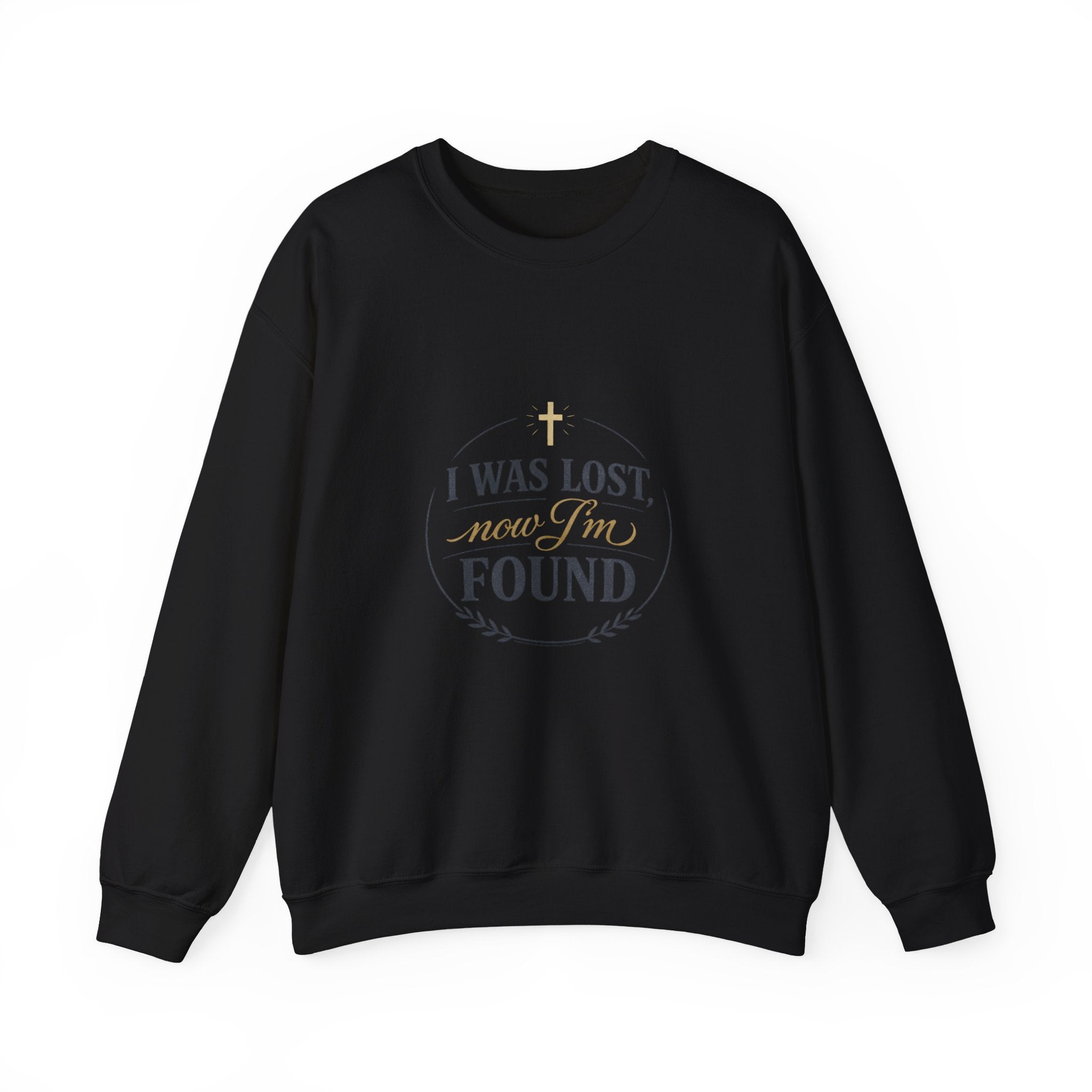 I Was Lost Now I'm Found Sweatshirt | faith streetwear, washed vintage
