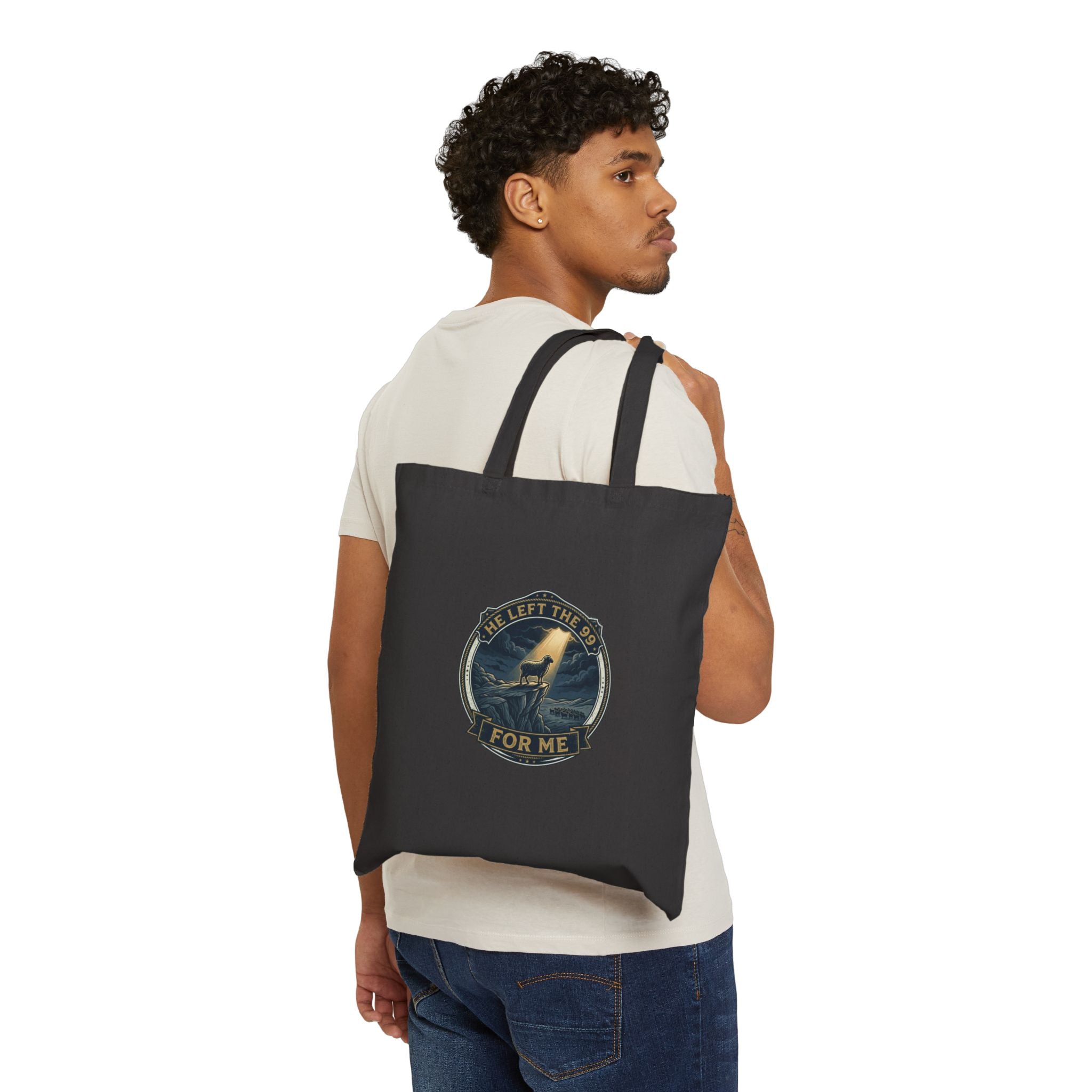 Testimony Vintage Badge Tote | faith streetwear, washed vintage