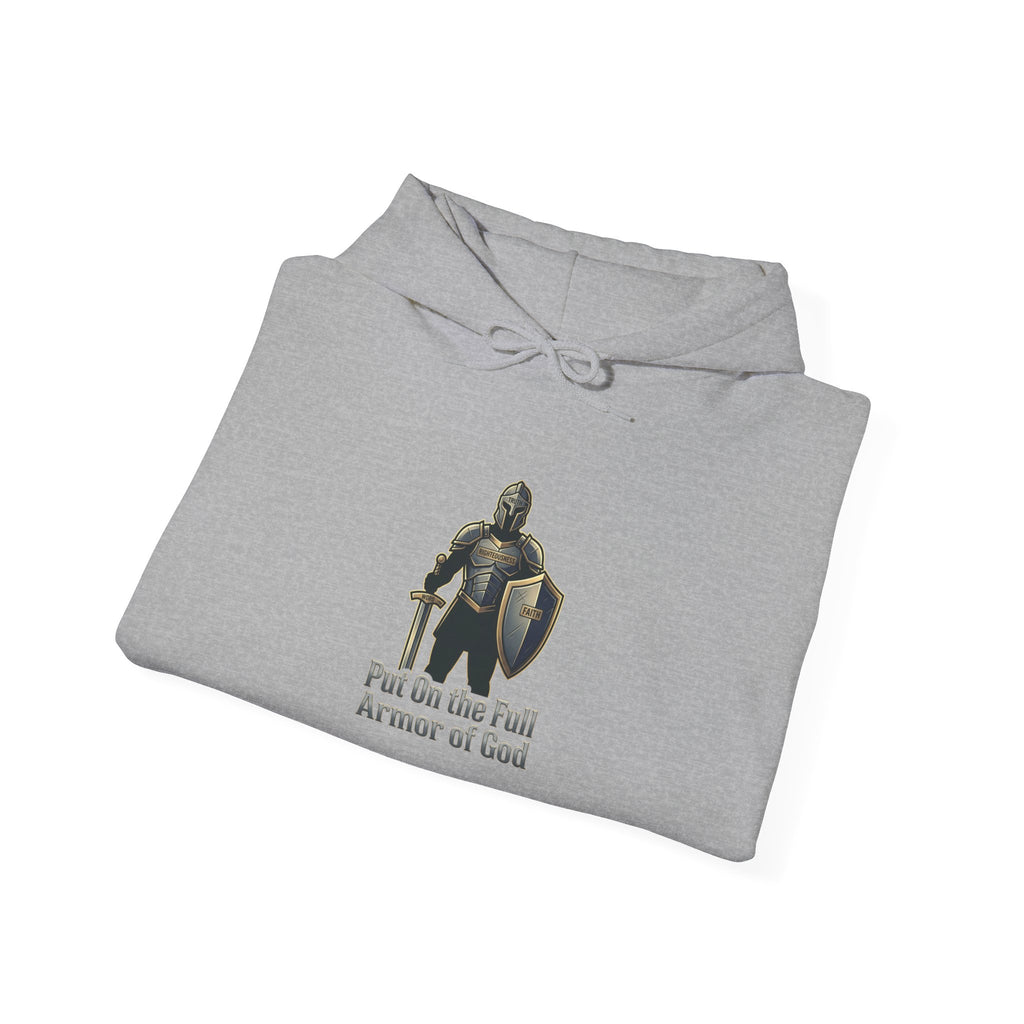 Armor of God Hoodie | faith streetwear, bold type