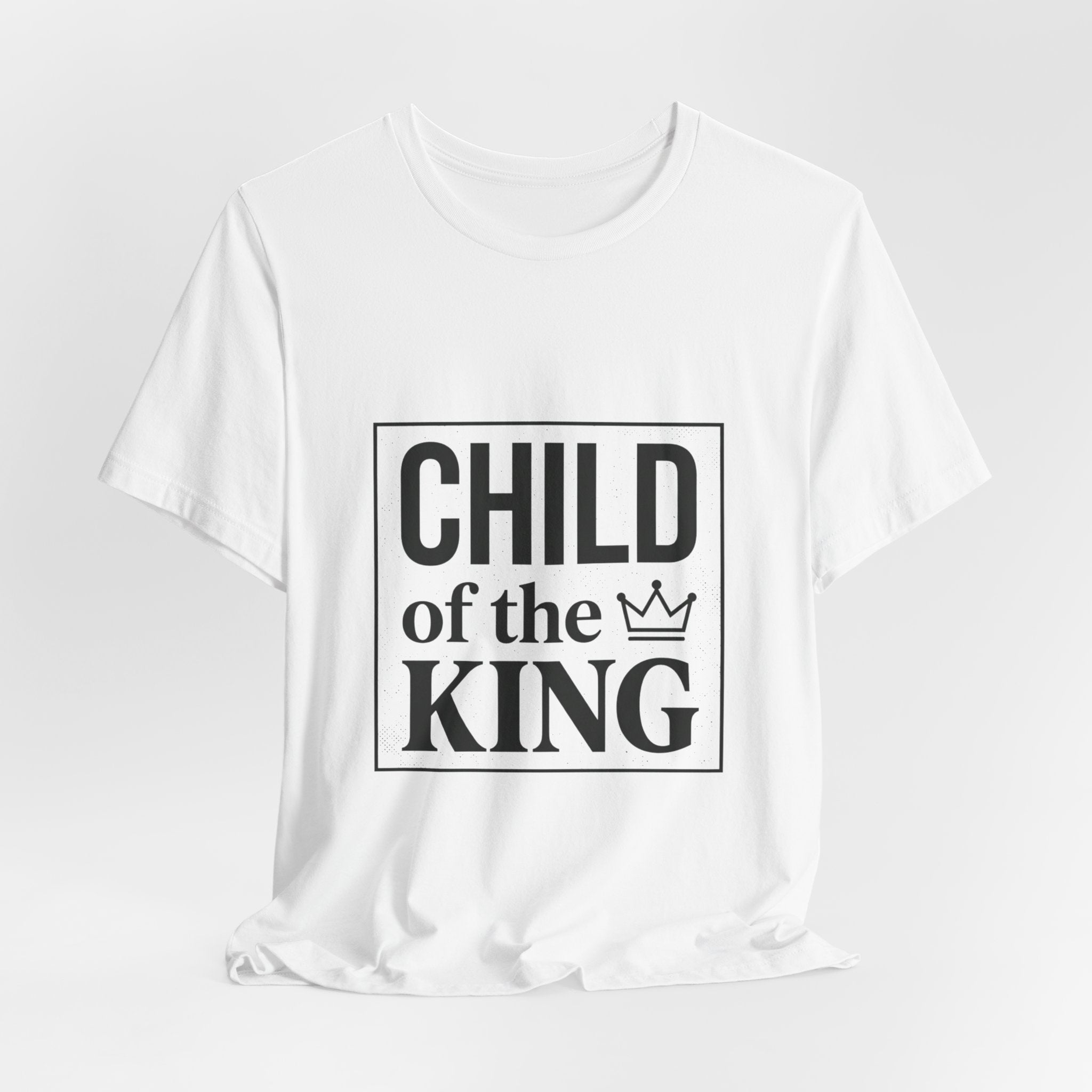 Child of the King Tee | faith streetwear, bold type, washed vintage